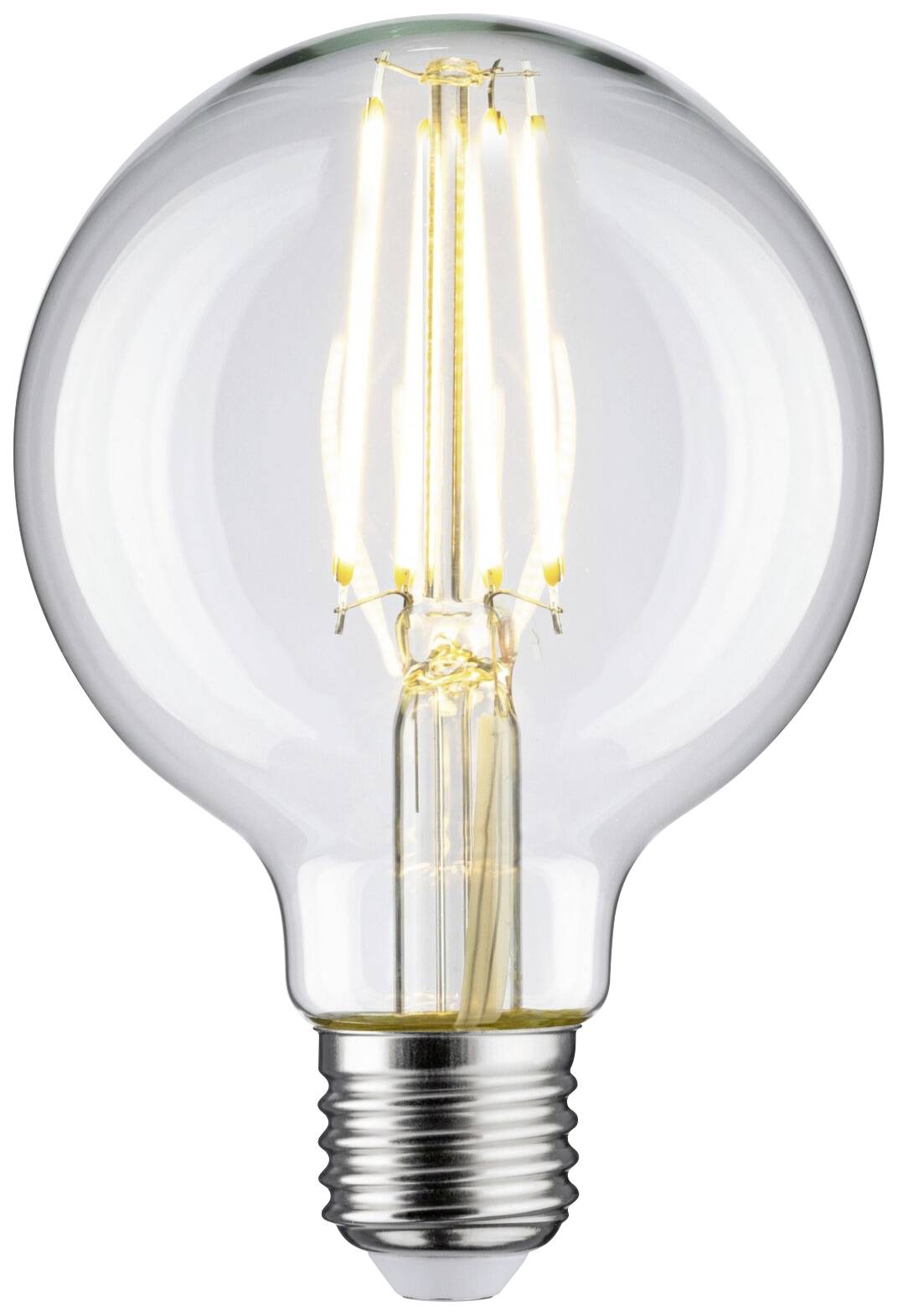 Paulmann 28956 LED-lamp Energielabel F (A - G) E27 Globe 7.5 W = 60 W Warmwit (Ø x h) 80 mm x 120 mm 1 stuk(s)