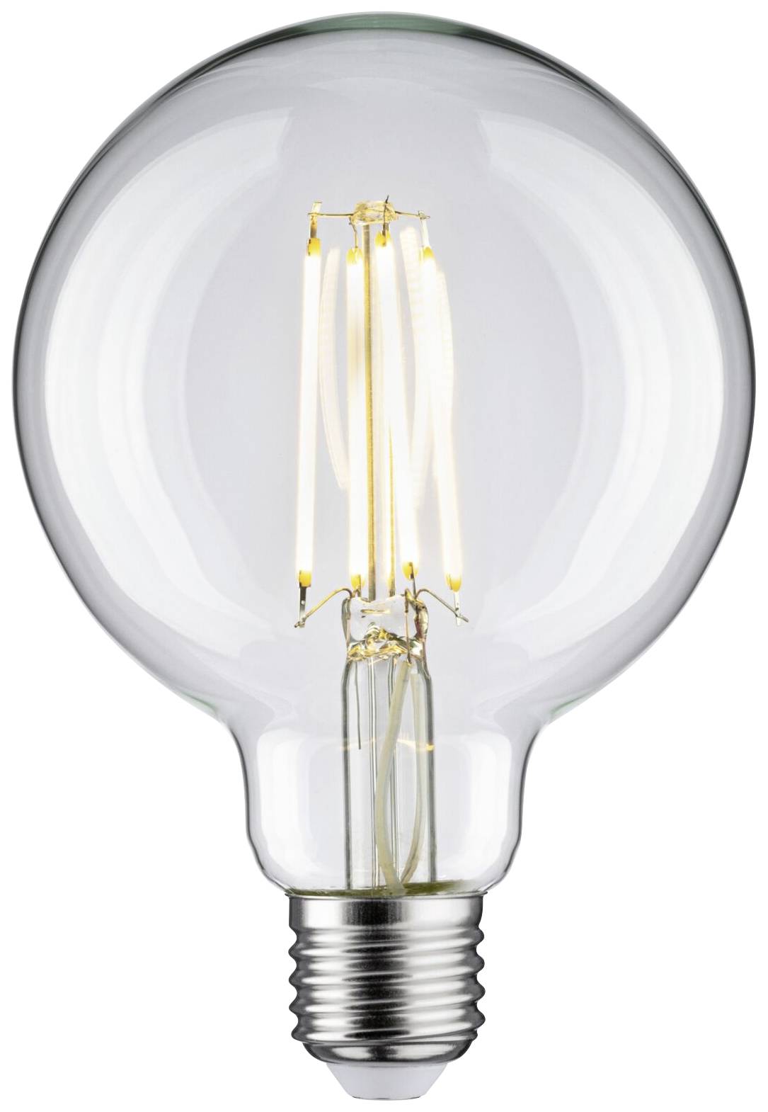 Paulmann 28957 LED-lamp Energielabel F (A - G) E27 Globe 7.5 W = 60 W Warmwit (Ø x h) 95 mm x 140 mm 1 stuk(s)