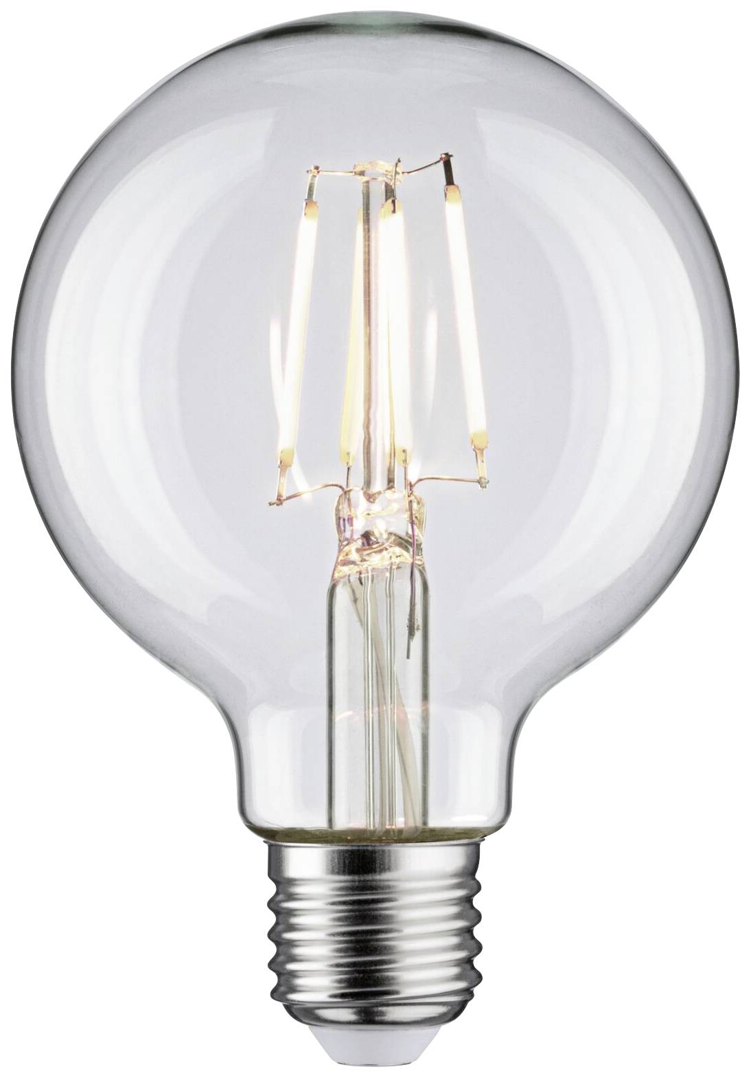 Paulmann 28955 LED-lamp Energielabel F (A - G) E27 Globe 4.8 W = 40 W Neutraalwit (Ø x h) 80 mm x 120 mm 1 stuk(s)