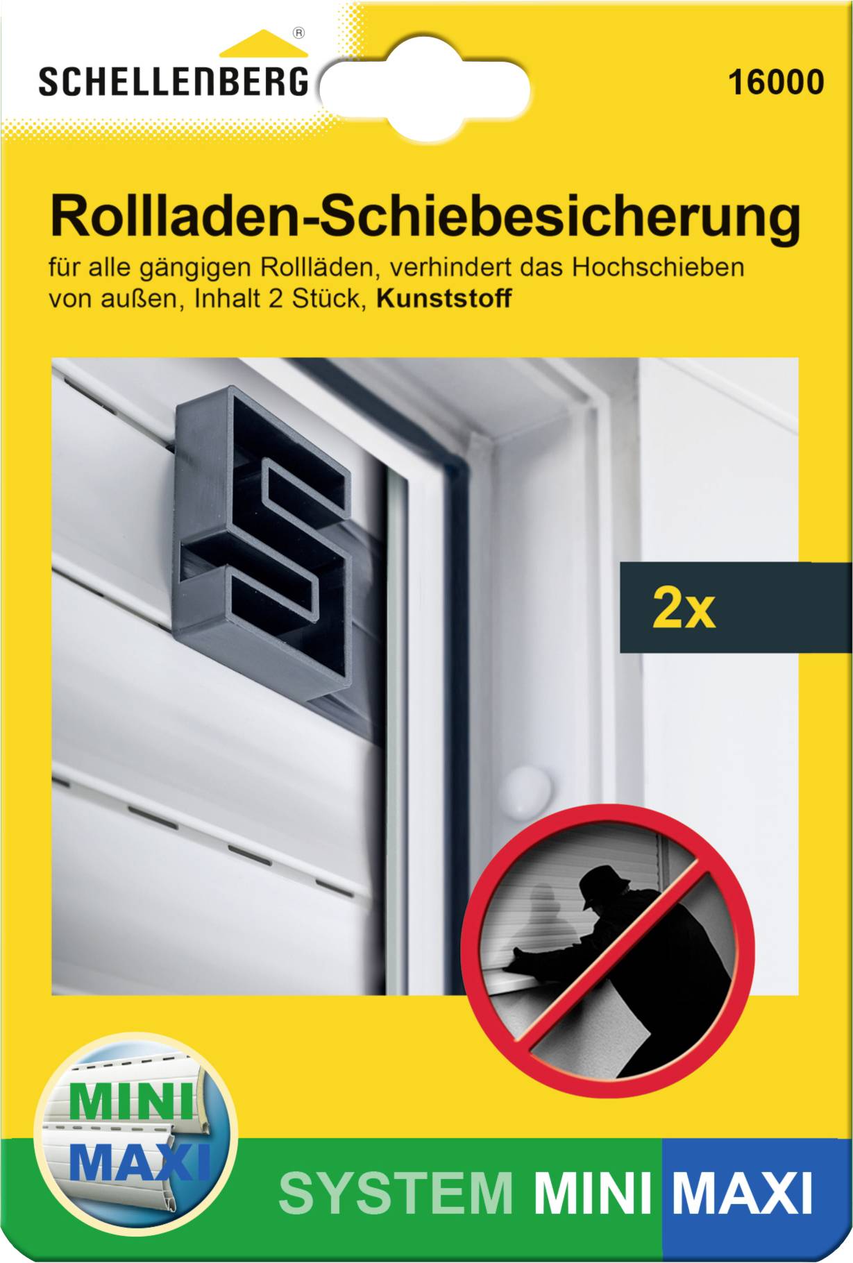 Schellenberg 16000 Geschikt voor Schellenberg Mini, Schellenberg Maxi