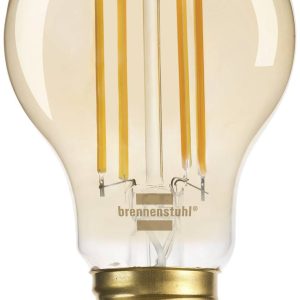Brennenstuhl 1294870273 LED-lamp Energielabel: F (A – G) 4.9 W Goud Brennenstuhl 1294870273 LED-lamp Energielabel: F (A – G) 4.9 W Goud