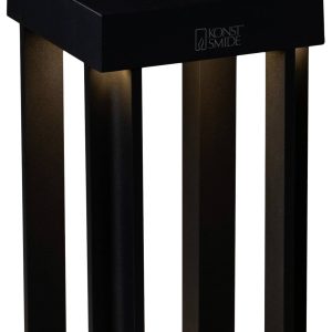 Konstsmide Cannes schwarz 7819-750 LED-lantaarn LED 2.2 W Zwart Konstsmide Cannes schwarz 7819-750 LED-lantaarn LED 2.2 W Zwart