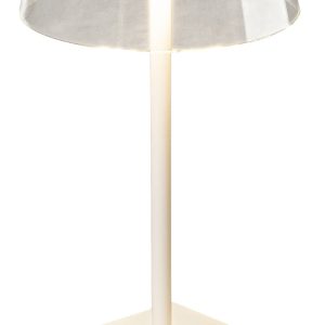 Konstsmide 7816-250 Scilla weiss LED-tafellamp voor buiten 2.5 W Warmwit Wit Konstsmide 7816-250 Scilla weiss LED-tafellamp voor buiten 2.5 W Warmwit Wit