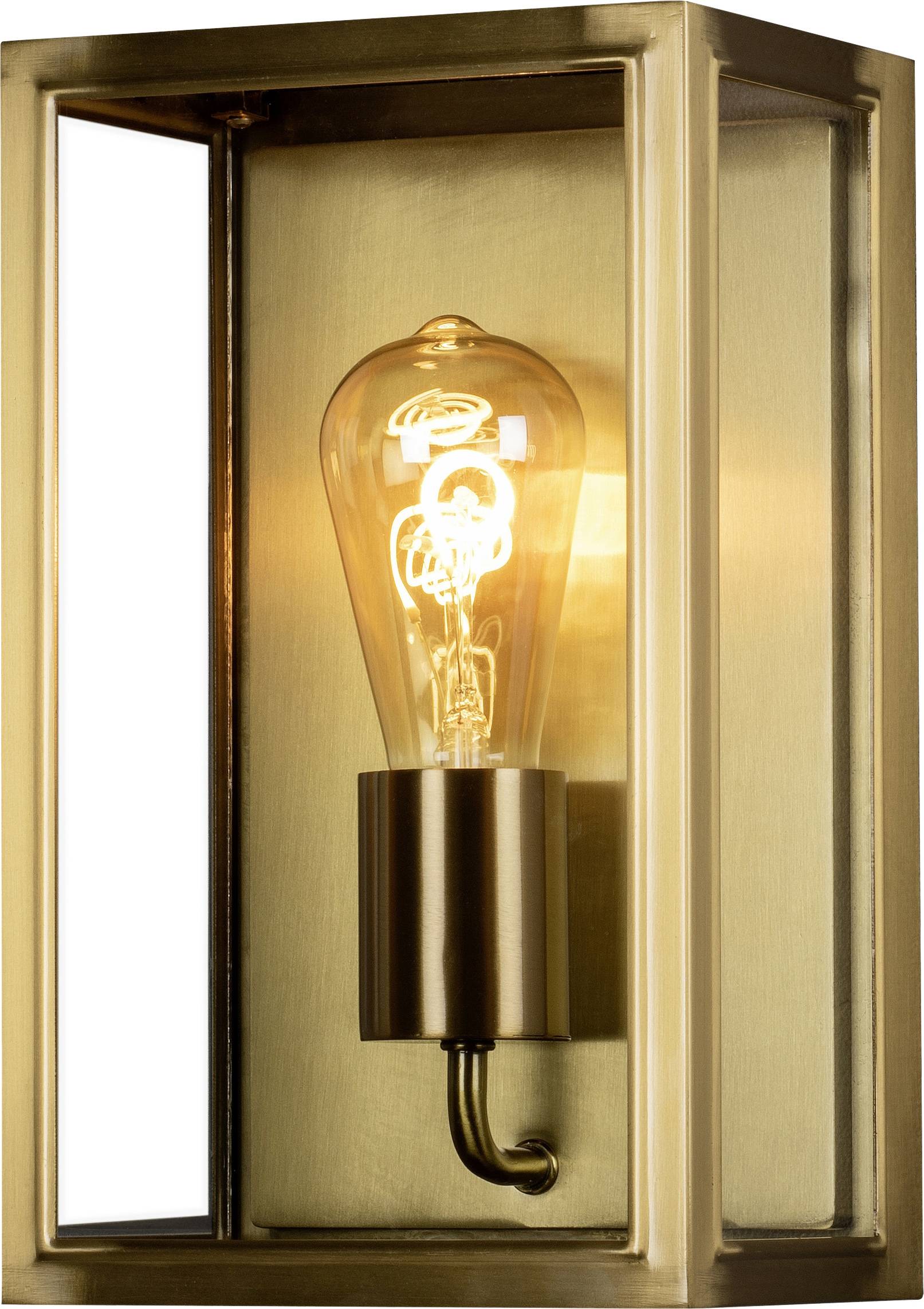 Konstsmide Carpi Messing 7347-800 Buitenlamp (wand) E27 Messing