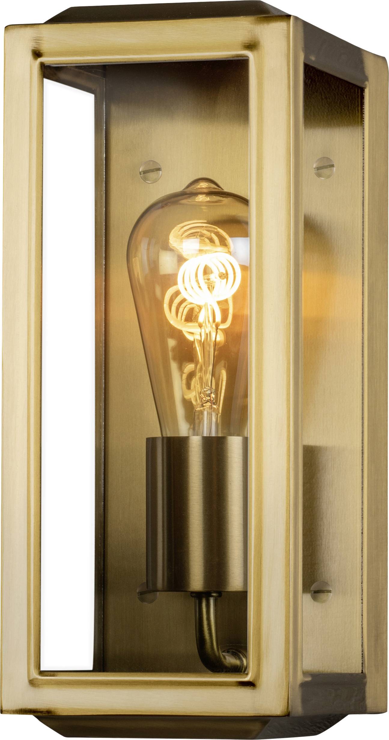 Konstsmide Carpi Messing 7348-800 Buitenlamp (wand) E27 Messing