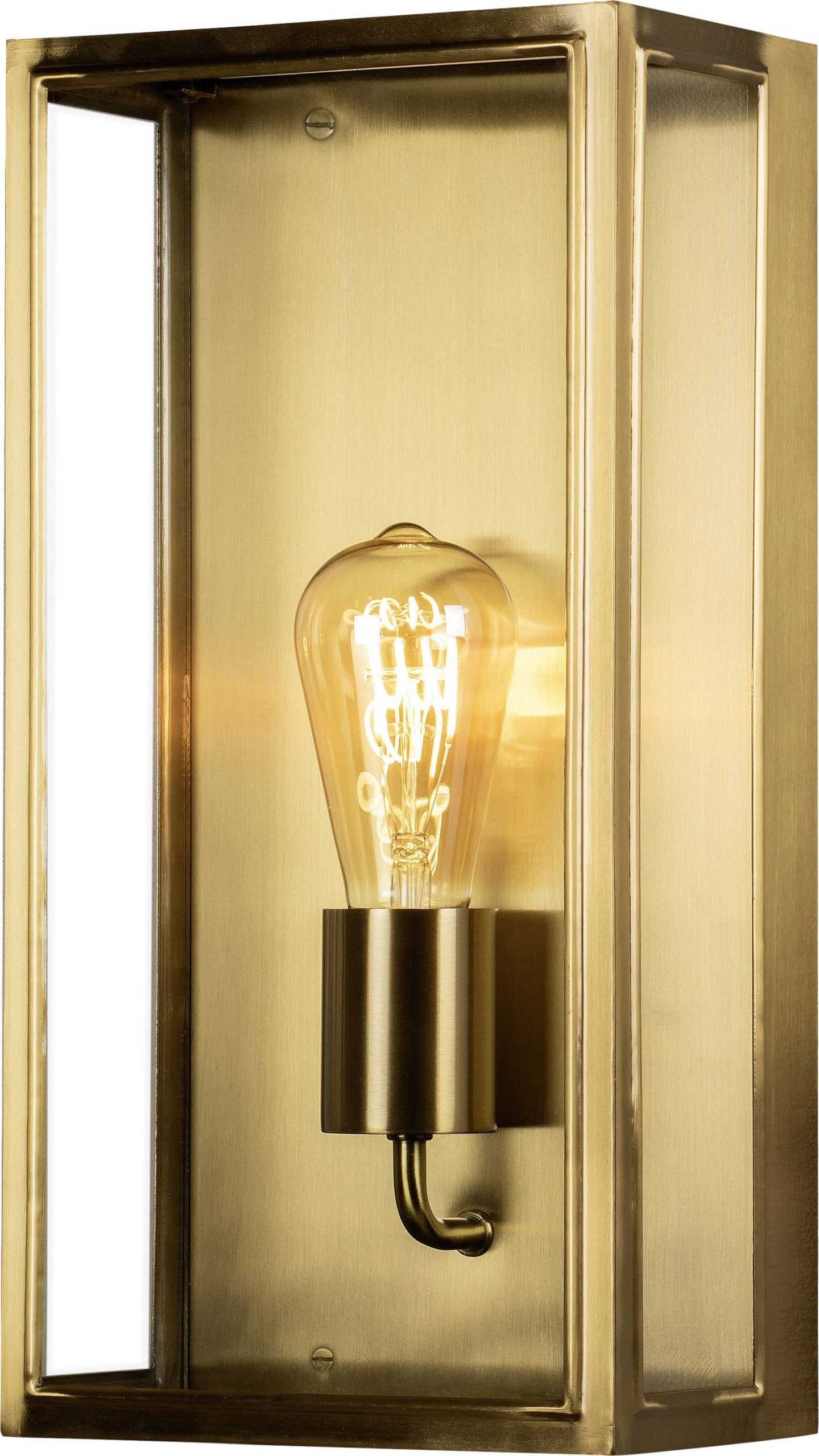 Konstsmide Carpi Messing 7349-800 Buitenlamp (wand) E27 Messing