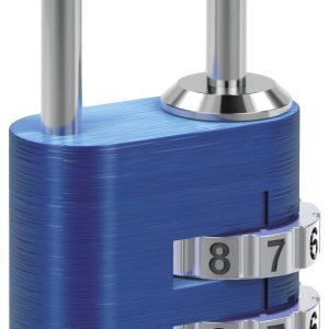 Basi 6170-4000-1300 Kofferslot 21 mm Blauw Cijferslot Basi 6170-4000-1300 Kofferslot 21 mm Blauw Cijferslot