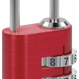Basi 6170-4000-1400 Kofferslot 21 mm Rood Cijferslot Basi 6170-4000-1400 Kofferslot 21 mm Rood Cijferslot