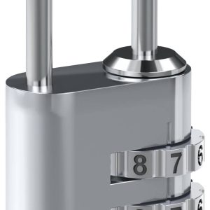 Basi 6170-4000-2600 Kofferslot 21 mm Zilver Cijferslot Basi 6170-4000-2600 Kofferslot 21 mm Zilver Cijferslot