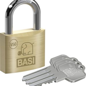 Basi V5090-0050 Hangslot 50 mm Verschillend sluitend Sleutelslot Basi V5090-0050 Hangslot 50 mm Verschillend sluitend Sleutelslot