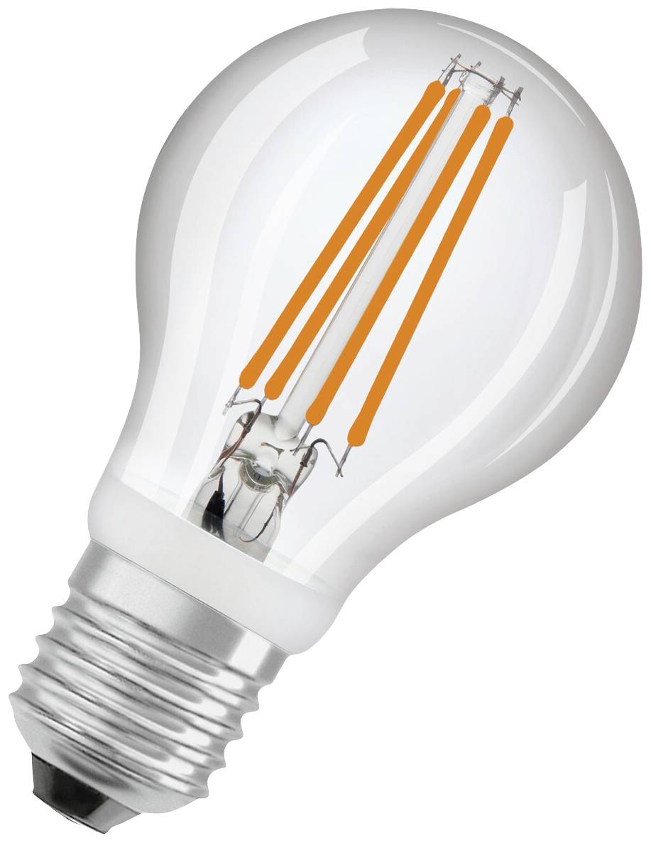 OSRAM HOMELIGHTING 4058075762039 LED-lamp Energielabel E (A - G) E27 Peer 7.3 W = 60 W Warmwit (Ø x h) 60 mm x 60 mm 1 s