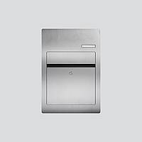Siedle 210010196-00 BK/NS-1 Brievenbus Staal (niet roestend) Zilver
