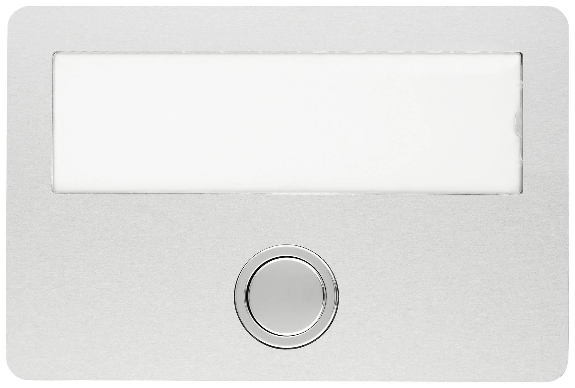 Grothe 55641 Bel Met naambord Aluminium