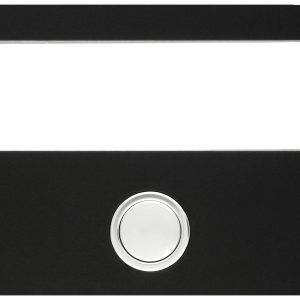 Grothe 55643 Bel Met naambord Zwart