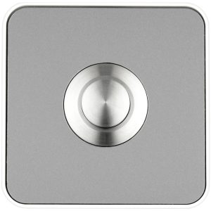 Grothe 64180 Bel RVS-look, Wit