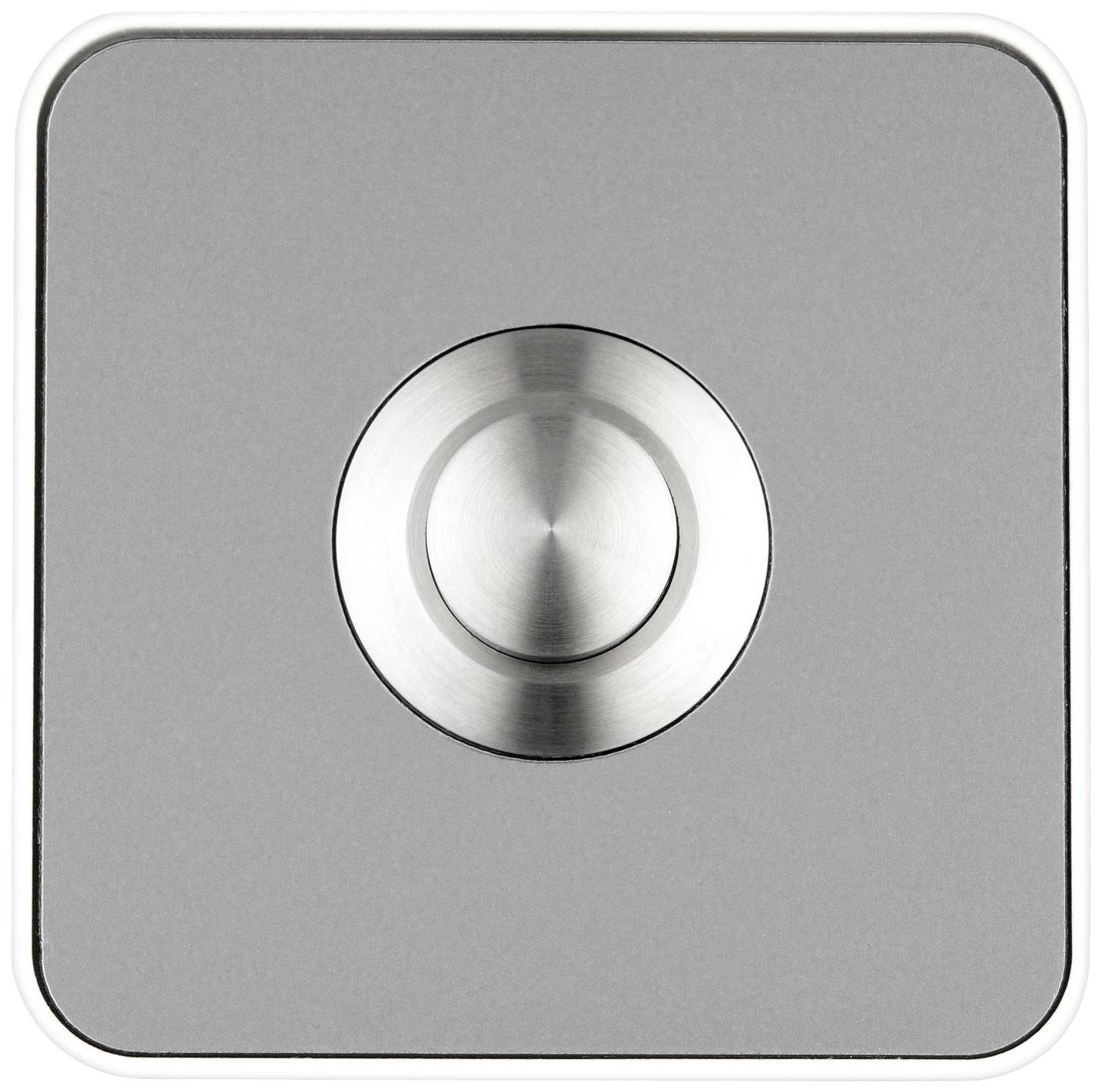Grothe 64180 Bel RVS-look, Wit