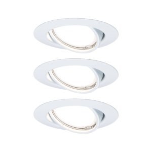 Paulmann 93427 Inbouwlamp Set van 3 stuks Wit Paulmann 93427 Inbouwlamp Set van 3 stuks Wit