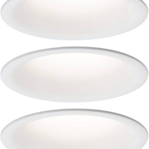 Paulmann LED-inbouwlamp voor badkamer Set van 3 stuks 18.9 W Paulmann LED-inbouwlamp voor badkamer Set van 3 stuks 18.9 W