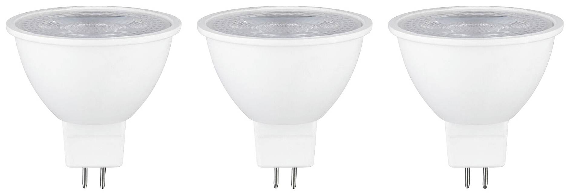 Paulmann 28913 LED-lamp Energielabel G (A - G) GU5.3 Reflector 6 W Warmwit (Ø x h) 50 mm x 48 mm 3 stuk(s)