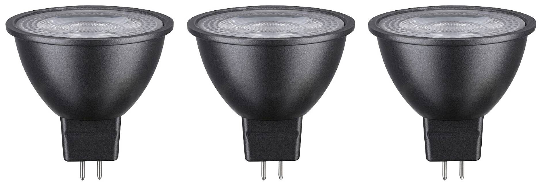 Paulmann 28912 LED-lamp Energielabel G (A - G) GU5.3 Reflector 6 W Warmwit (Ø x h) 50 mm x 48 mm 3 stuk(s)