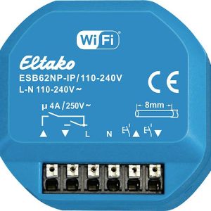 Eltako ESB62NP-IP/110-240V Jaloezie- en rolluikactor Draadloos Schaduwelement Inbouw (in muur) Eltako ESB62NP-IP/110-240V Jaloezie- en rolluikactor Draadloos Schaduwelement Inbouw (in muur)