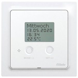 Eltako FTAF55ED/230V-wg Temperatuurregelaar Draadloos Bereik max. (in het vrije veld) 30 m Eltako FTAF55ED/230V-wg Temperatuurregelaar Draadloos Bereik max. (in het vrije veld) 30 m