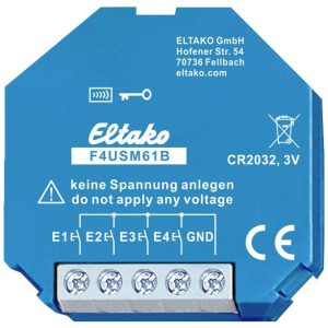 Eltako F4USM61B Zender Draadloos Bereik max. (in het vrije veld) 30 m Eltako F4USM61B Zender Draadloos Bereik max. (in het vrije veld) 30 m