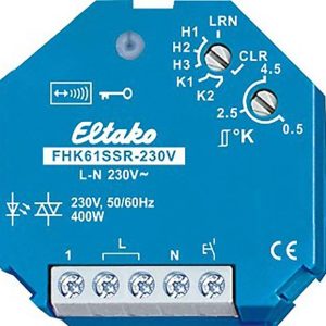 Eltako FHK61SSR-230V Actor Draadloos Inbouw (in muur) Eltako FHK61SSR-230V Actor Draadloos Inbouw (in muur)
