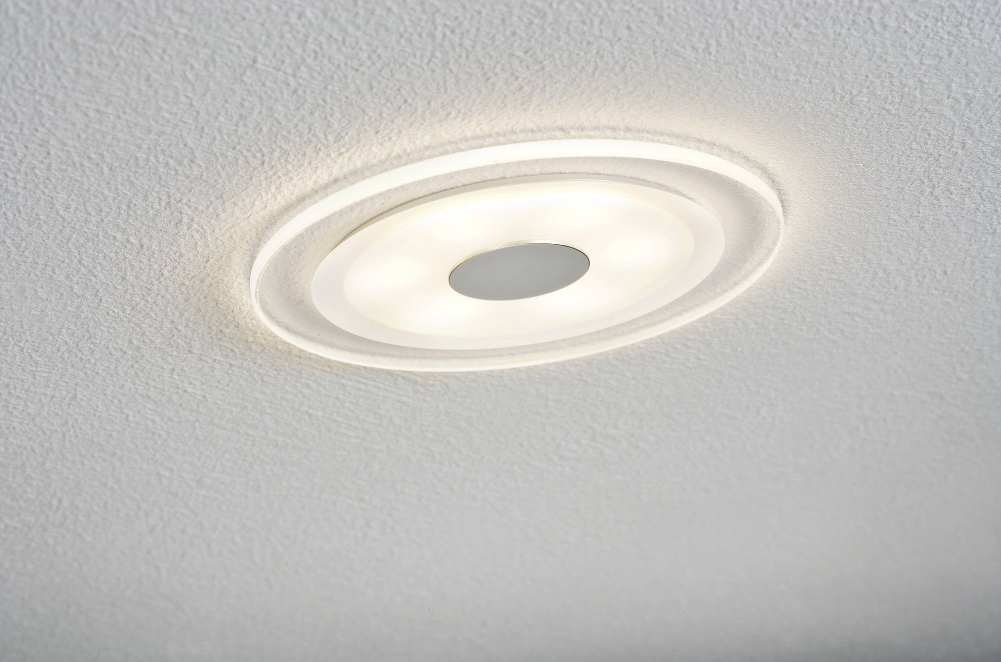 Paulmann 92917 LED-inbouwlamp Set van 3 stuks LED LED 18 W Aluminium (geborsteld)
