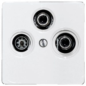 Eltako TV55E/3-pm TV/RF/SAT-afdekking Schroefbevestiging Eltako TV55E/3-pm TV/RF/SAT-afdekking Schroefbevestiging