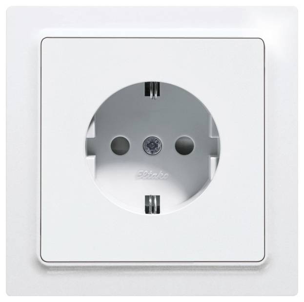 Eltako DSS55E-pg Stopcontact Inbouw (in muur), Schroefbevestiging