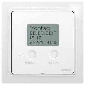 Eltako BUTH55ED/12V DC-pg Busschakelklok thermohygrostaat Opbouw (op muur)