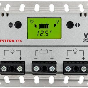 Western Co. Solar Charge Controller WR 10 Laadregelaar voor zonne-energie PWM 12 V, 24 V Western Co. Solar Charge Controller WR 10 Laadregelaar voor zonne-energie PWM 12 V, 24 V