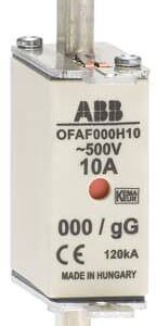 ABB 1SCA022627R0310 NH-zekering 4 A 500 9 stuk(s) ABB 1SCA022627R0310 NH-zekering 4 A 500 9 stuk(s)