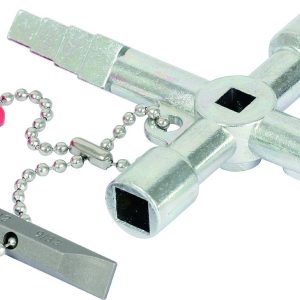 KS Tools 1301020 Universele schakelkastsleutel, 61 mm Schakelkastsleutel Zinkspuitgietwerk 1 stuk(s) KS Tools 1301020 Universele schakelkastsleutel, 61 mm Schakelkastsleutel Zinkspuitgietwerk 1 stuk(s)