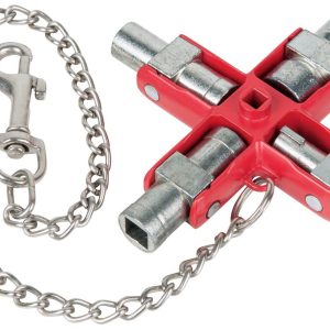 KS Tools 1301046 Schakelkastsleutel Zinkspuitgietwerk 1 stuk(s) KS Tools 1301046 Schakelkastsleutel Zinkspuitgietwerk 1 stuk(s)