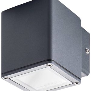 Kanlux GORI EL 135 D 29000 Buitenlamp (wand), Wandlamp GU10, Par 16 Antraciet
