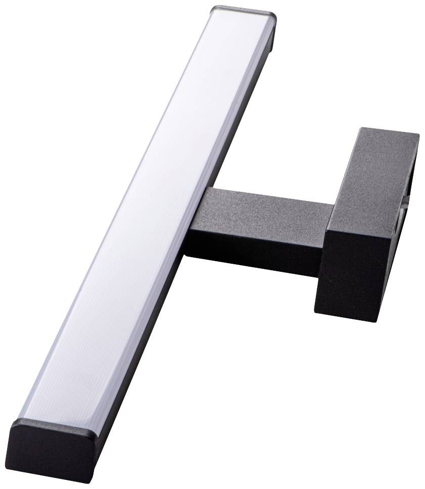 Kanlux Asten 26683 LED-kastlamp, LED-spiegellamp, LED-wandlamp 8 W Neutraalwit Zwart