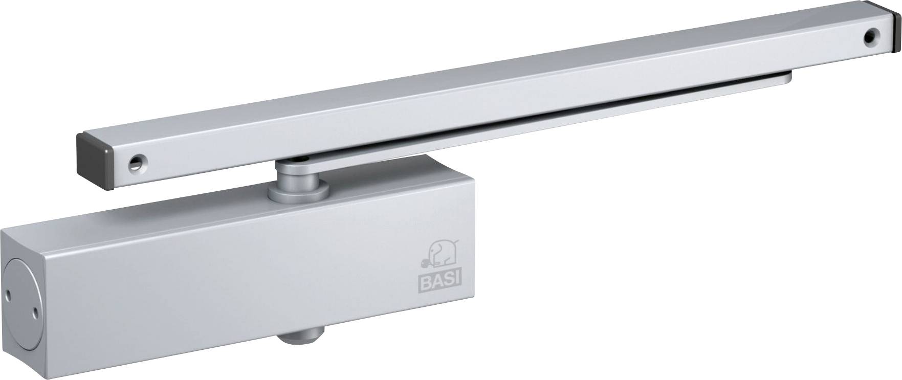 Basi 1490-0102 Deurdranger Zilver
