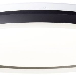 Brilliant G99754/06 Pederson LED-plafondlamp LED 60 W Zwart Brilliant G99754/06 Pederson LED-plafondlamp LED 60 W Zwart