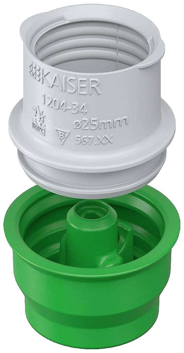 Kaiser Elektro 1204-34 Eind- en overgangstule (Ø x h) 35 mm x 36 mm 25 stuk(s)