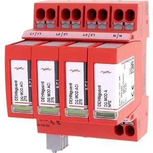 DEHN 942341 DG MP TT ACI 275 FM Overspanningsafleider Overspanningsbeveiliging voor: Verdeelkast 20 kA 1 stuk(s) DEHN 942341 DG MP TT ACI 275 FM Overspanningsafleider Overspanningsbeveiliging voor: Verdeelkast 20 kA 1 stuk(s)