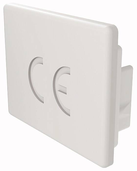 Eaton EP-501078 Eindkap voor 3-fase+N-rails van 16 mm² van de series EVGK en GVK 10 stuks End cap Lichtgrijs 10 stuk(s)