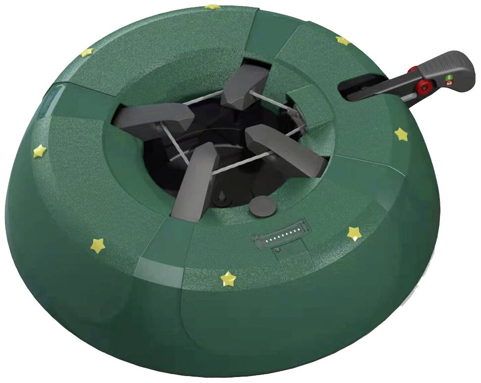F-H-S International 450SEL Select 5 Kerstboomstandaard Hoogte boom (max.) 4.5 m Kabeltechniek met voetpedaal Waterpeilaa