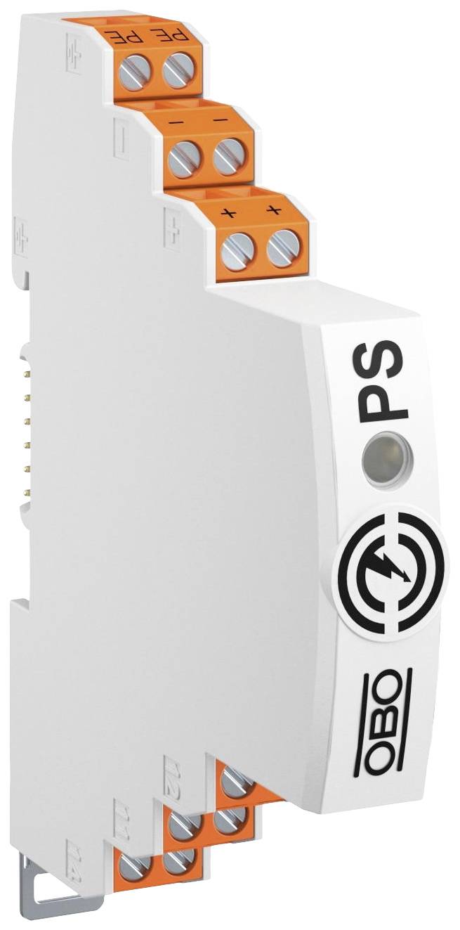OBO Bettermann 5080452 PDP-PS Datalijnbescherming Overspanningsbeveiliging voor: 40mm-verzamelrail 1 stuk(s)