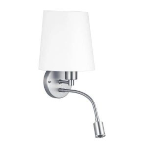 Brumberg 58173150 58173150 Wandlamp E27 60 W Nikkel Brumberg 58173150 58173150 Wandlamp E27 60 W Nikkel