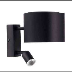 Brumberg 58154080 58154080 Plafondlamp Hoogvoltage halogeenlamp 51 W Zwart