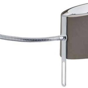 Brumberg 58132150 58132150 Wandlamp 48 W Hoogvoltage halogeenlamp Nikkel