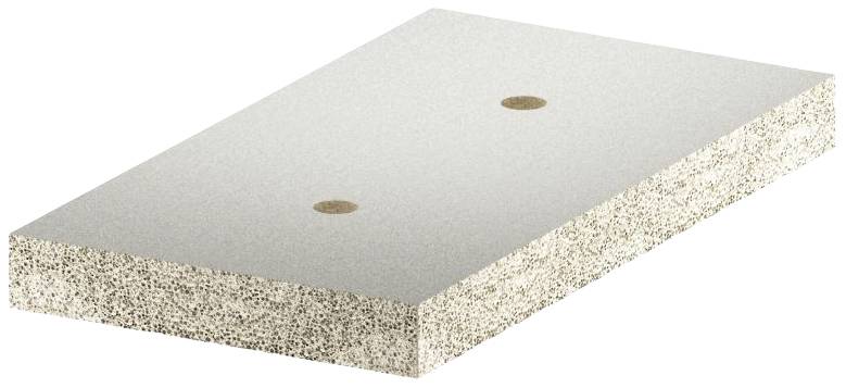 OBO Bettermann 7205464 Obo Bettermann Vertr brandwerende plaat geperforeerd 220x120x20, grijs GLB-PG3 Fire protection 1