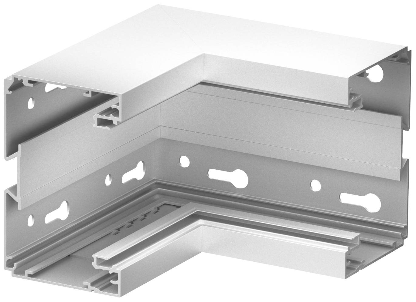 Rehau 6133276 Binnenhoek Binnenhoek (b x d) 155 mm x 110 mm Zilver 1 stuk(s)
